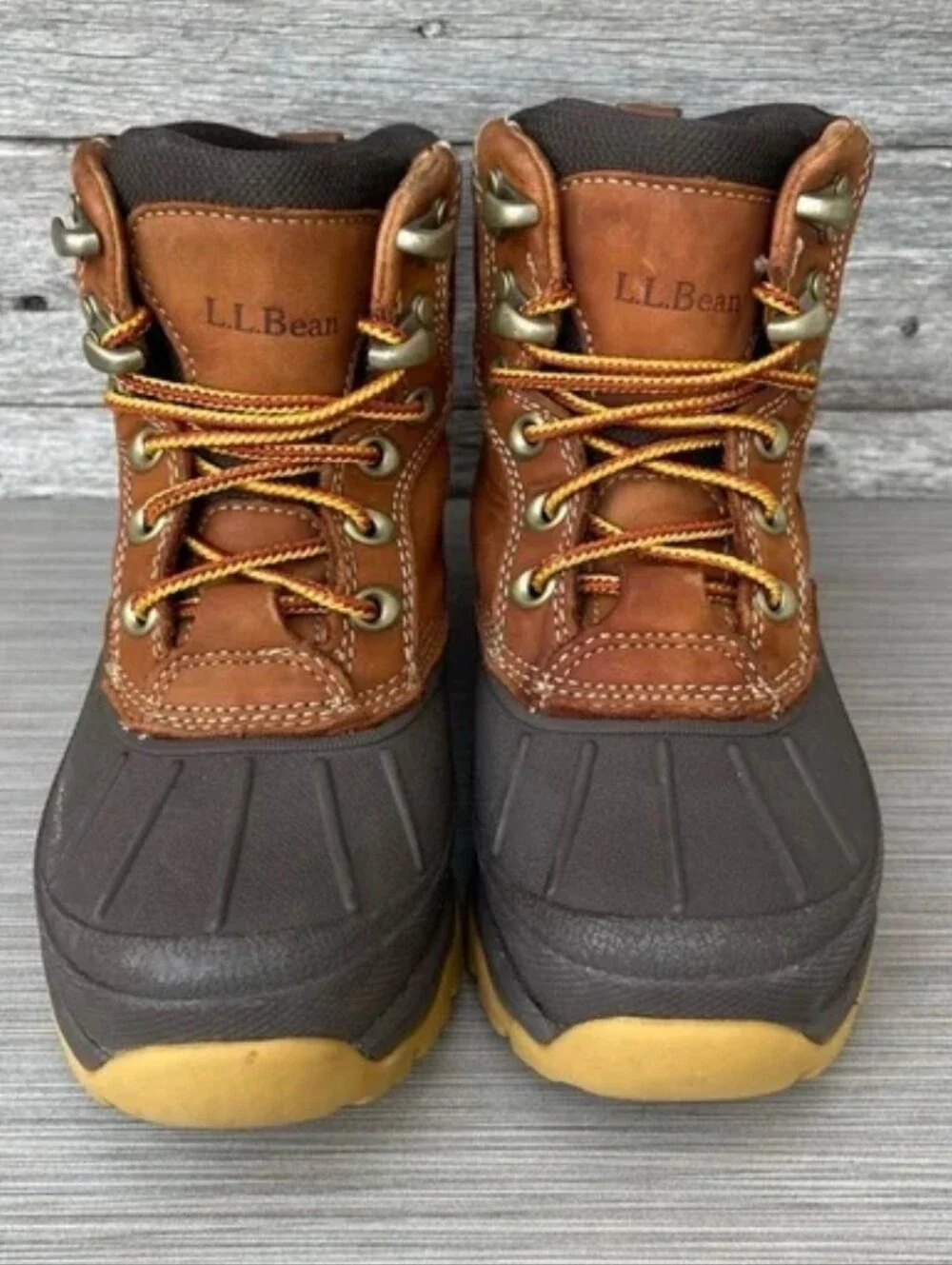 LL Bean Storm Chaser Tek 2.5 Primaloft Leather Duck Boots